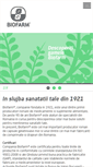 Mobile Screenshot of biofarm.ro